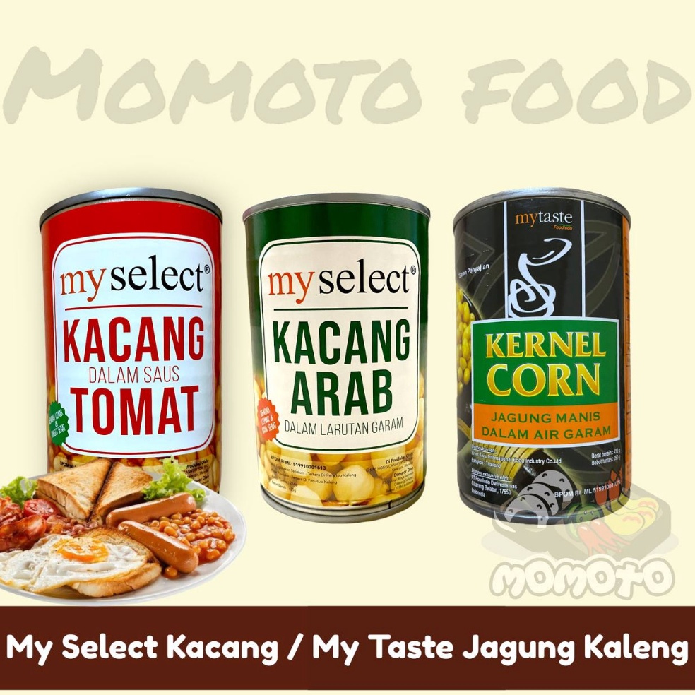 

Terbaru My Select Kacang Saus Tomat Baked Beans Kacang Arab Chick Peas Jagung Kaleng Hotel My Taste