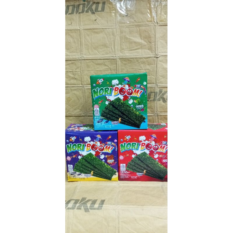 

Nori boom/Rumput laut instan(langsung makan)