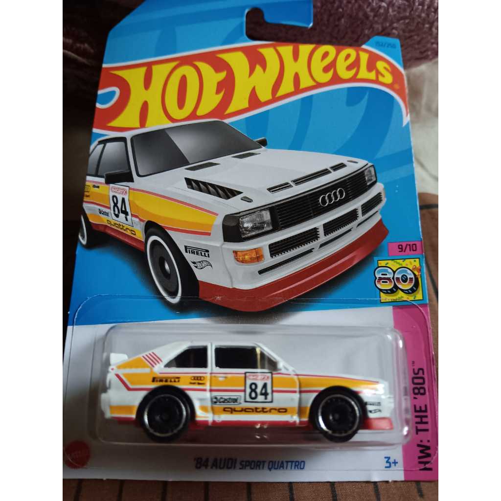 Hotwheels 84 Audi Sport Quattro