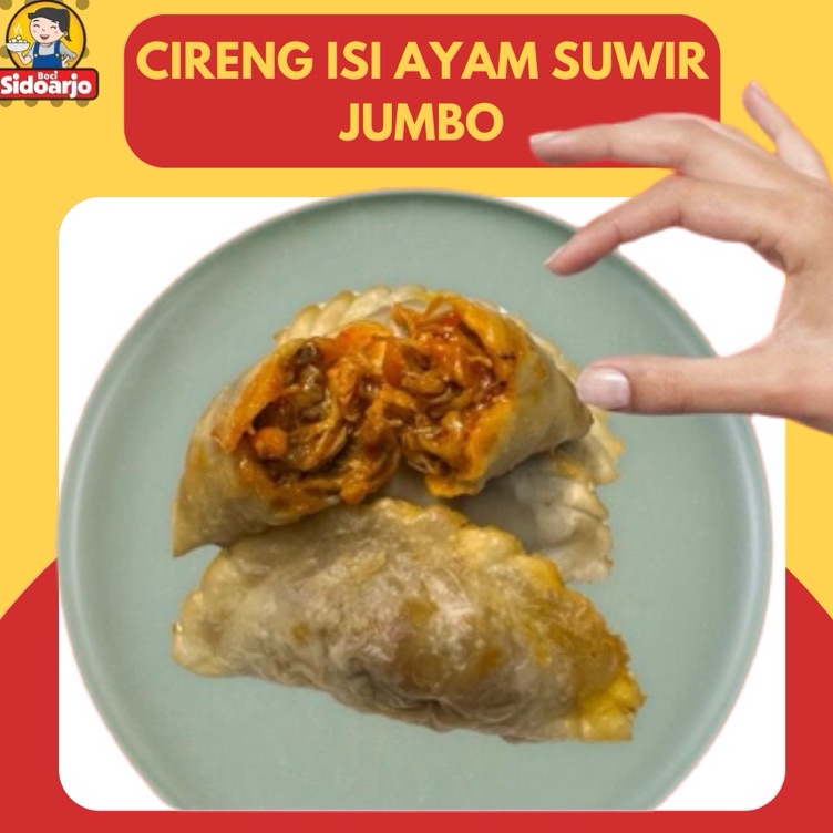 

Big Deal Cireng Jumbo isi Ayam Suwir