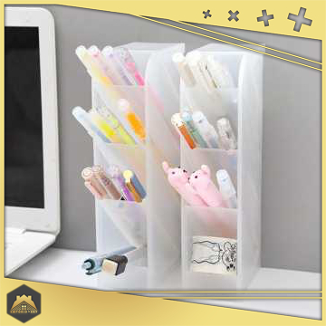 

TERLARS - Desk Organizer Storage Holder Rak Tempat Alat Tulis 4 Slot Estetik Multifungsi ( Desk Organizer Storage Holder 4 Slot Stationery Rack Aesthetic Multifunctional ) Murah