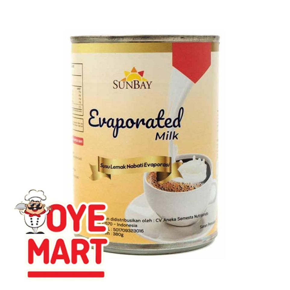 

Tren Baru SUNBAY EVAPORATED MILK 38GR SUSU EVAPORASI