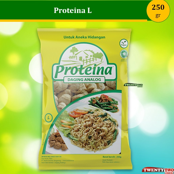 

Spesial Promo Proteina L 25 gr Protein Nabati Vegetarian Healthy Food