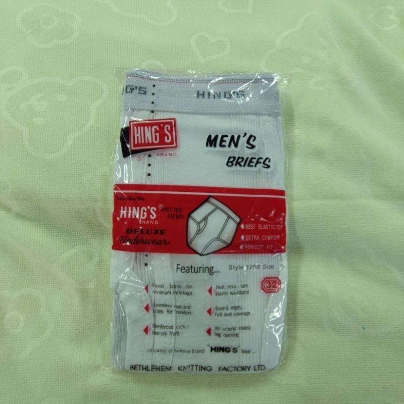 Underwear Celana dalam putih polos Hings
