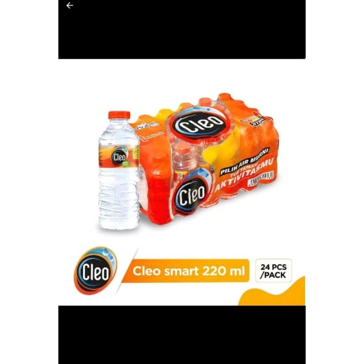 

Keren abis Cleo Air Mineral 22ml isi 24pcs