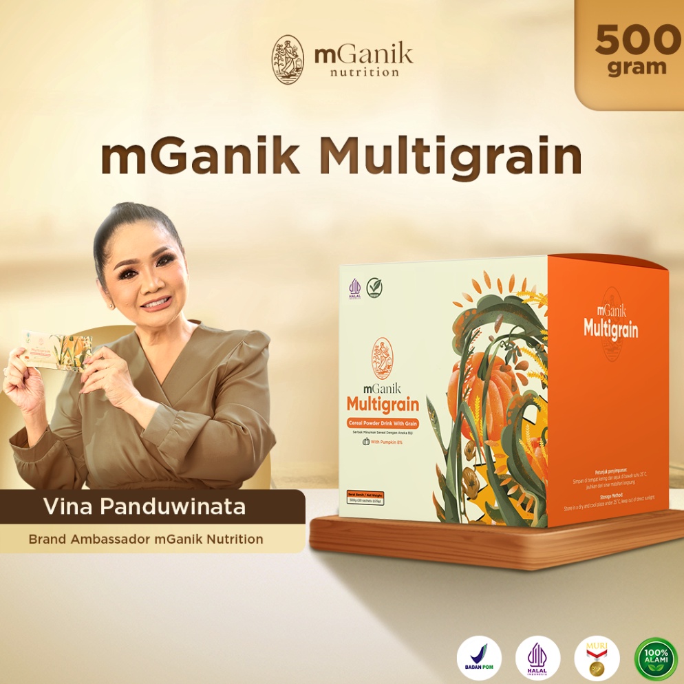 

Best mGanik Multigrain 5gr Bonus Superfood Diabetes Herbal Alami untuk cegah Gula darah dan Kolesterol