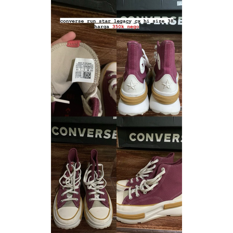 PRELOVED SEPATU SPORT STATION