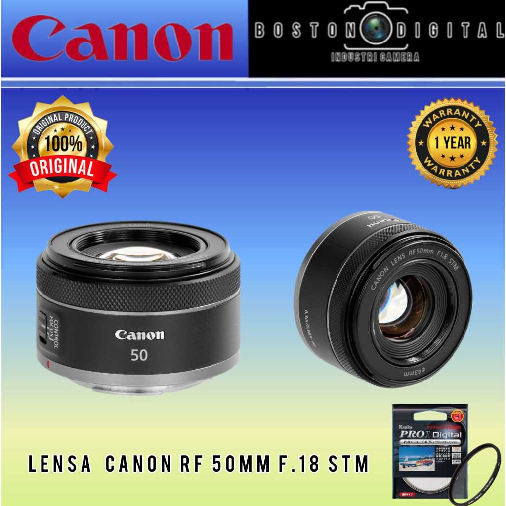 LENSA CANON RF 50MM F1.8 STM / CANON RF 50MM F1.8 STM / RF 50MM