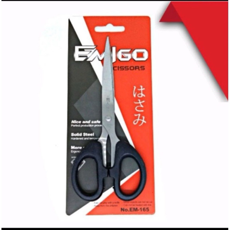 

Gunting Emigo Sedang EM-165 isi 6pcs