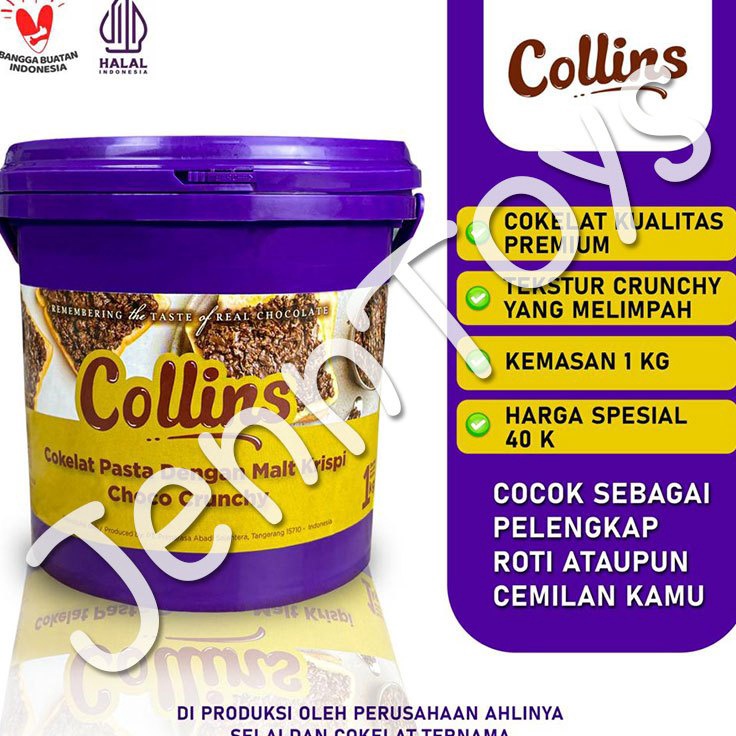 

Murah nampol JennToys FLASH SALE SELAI GOLDENFIL COLLINS DIP GLAZE COLLINS CRUNCHY 1KG