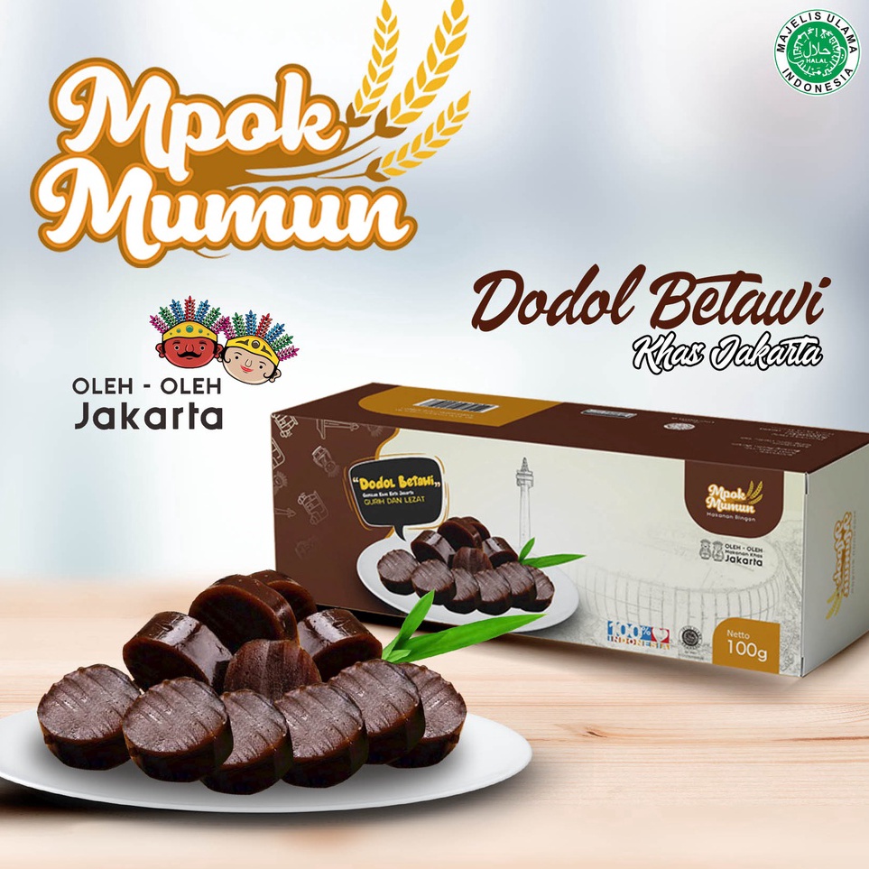 

Lagi Promo Dodol khas betawi Mpok Mumun oleh oleh dari jakarta