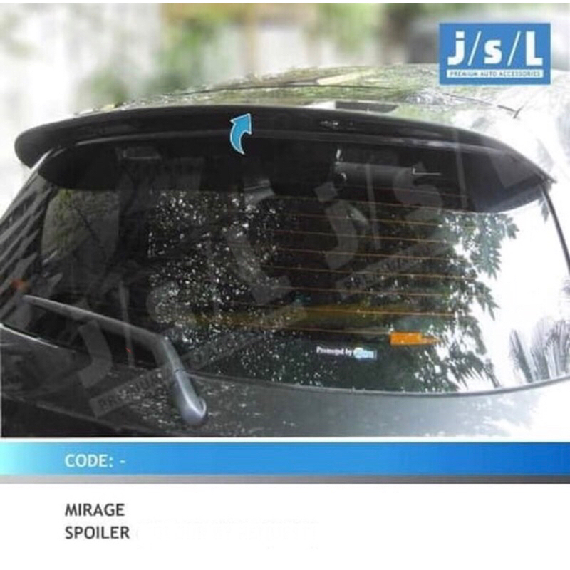 Spoiler Mitsubishi Mirage