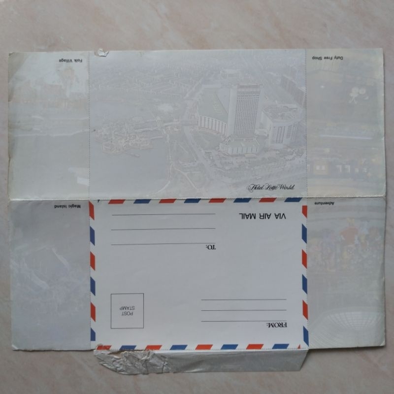 

Koleksi Korespondensi Filateli Kuno Jadul Warkat Pos China Mint 1980-1990an - YN1380