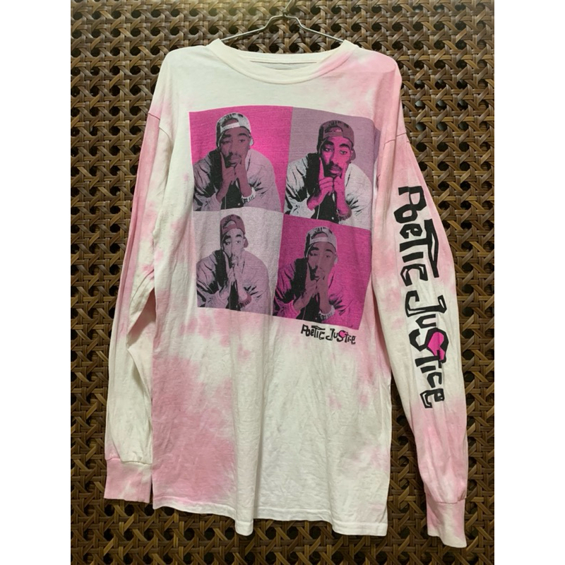 Kaos Tupac Poetic Justice Tiedye Longsleve