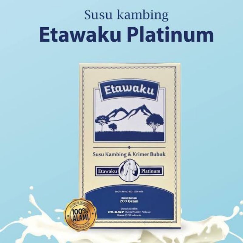 

Susu Etawaku Platinum Susu Kambing Etawa Premium Etawaku