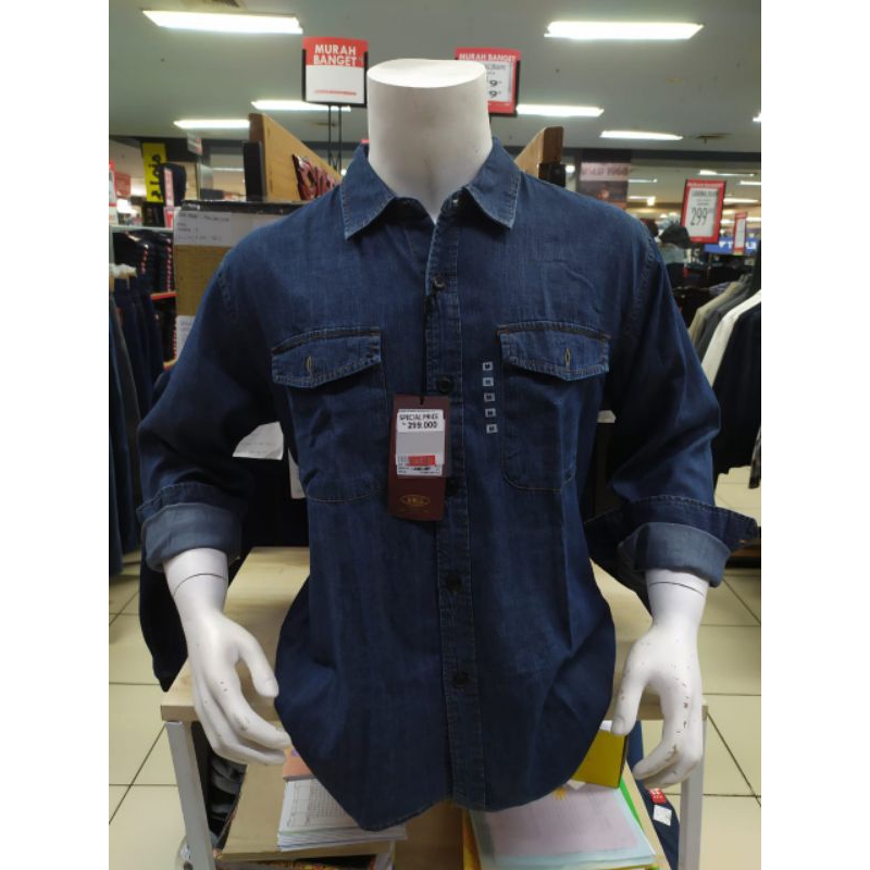 GABRIELLE KEMEJA SLIMFIT LENGAN PANJANG PRIA TERBARU