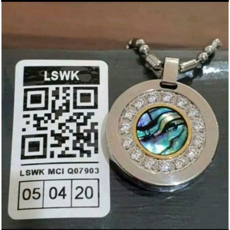 Kalung Kesehatan MCI MGI Pria Dan Wanita Asli Original Produk