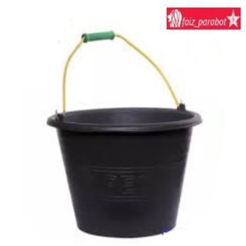 Ember Cor 18 hitam Plastik Anti Pecah