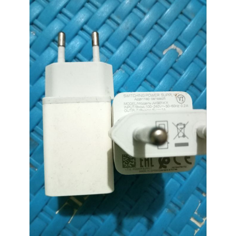 charger oppo A37 1A second ori bawaan HP tanpa kabel