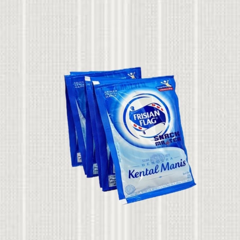 

Susu Kental Manis Frisian Flag Putih Sachet 38g @ 6 Pcs