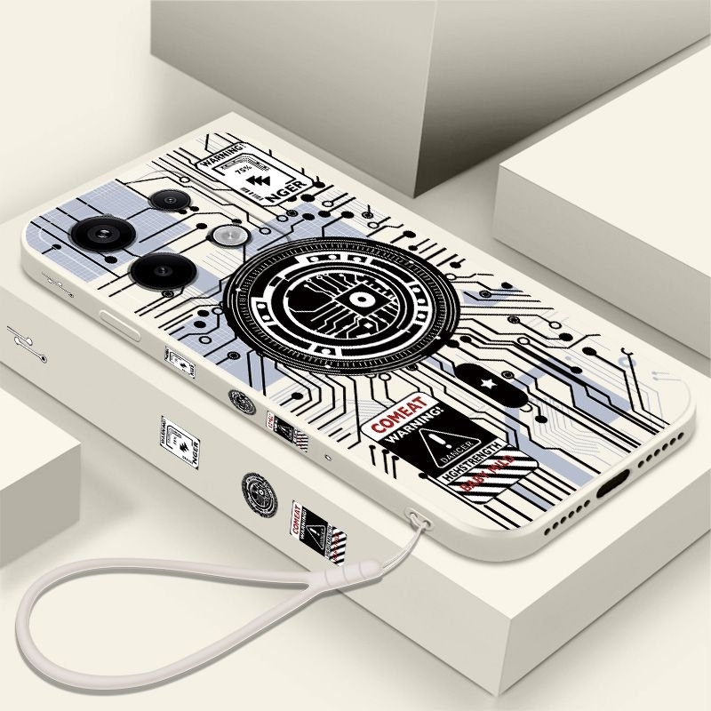 case Redmi Note 13 Pro 5G silicon desigh teknologi anti slip softcase