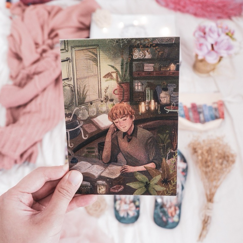 

RAVENPOST Hologram Art Print Remus Lupin Lentricular