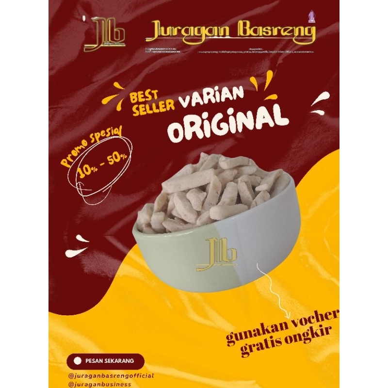 

Basreng murah original kemasan 2kg