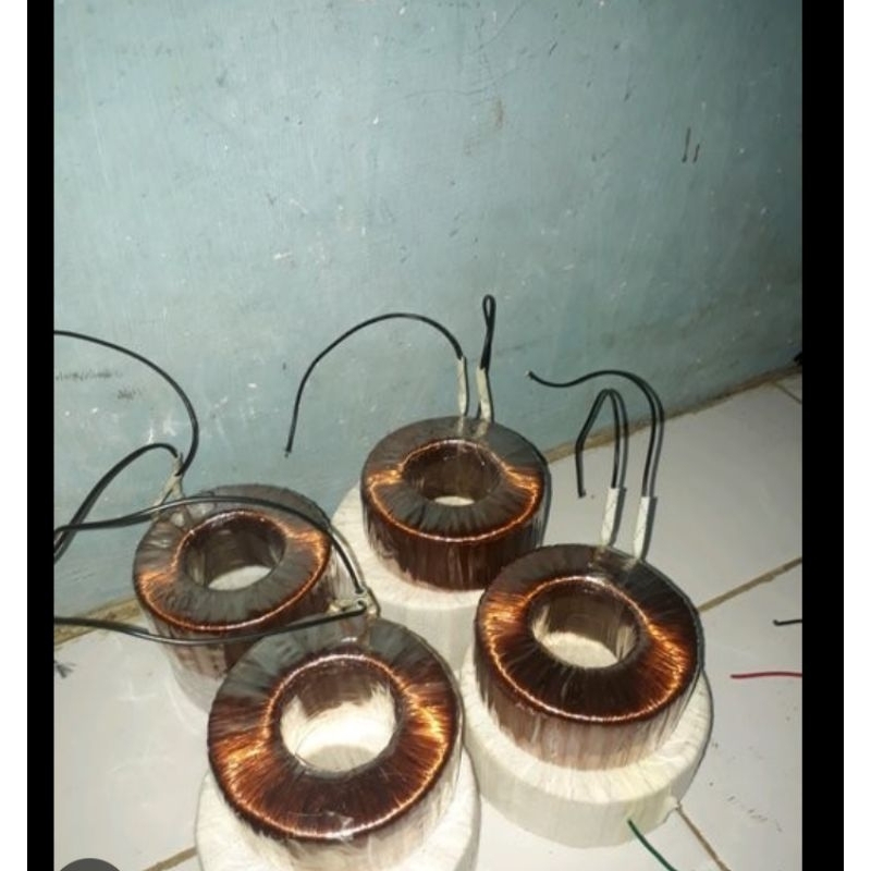 trafo 20 Amper donat murni TRAFO DONAT/TOROID CT 45 55 V MURNI BAHAN HOREGMU SIAP GLER