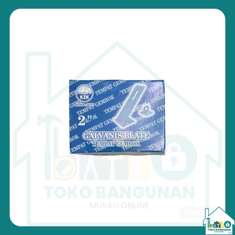 Overpal Putih Galvanish KZK 2"