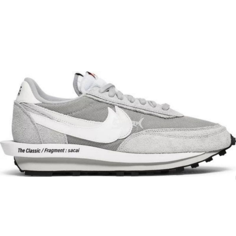 Fragment Design x Sacai x LDV Waffle "Light Smoke Grey" 100% Authentic