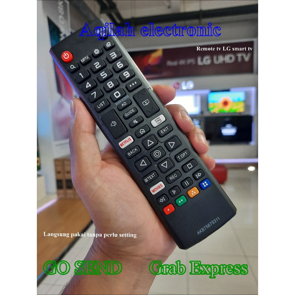 Remote tv LG Smart tv AKB75675311