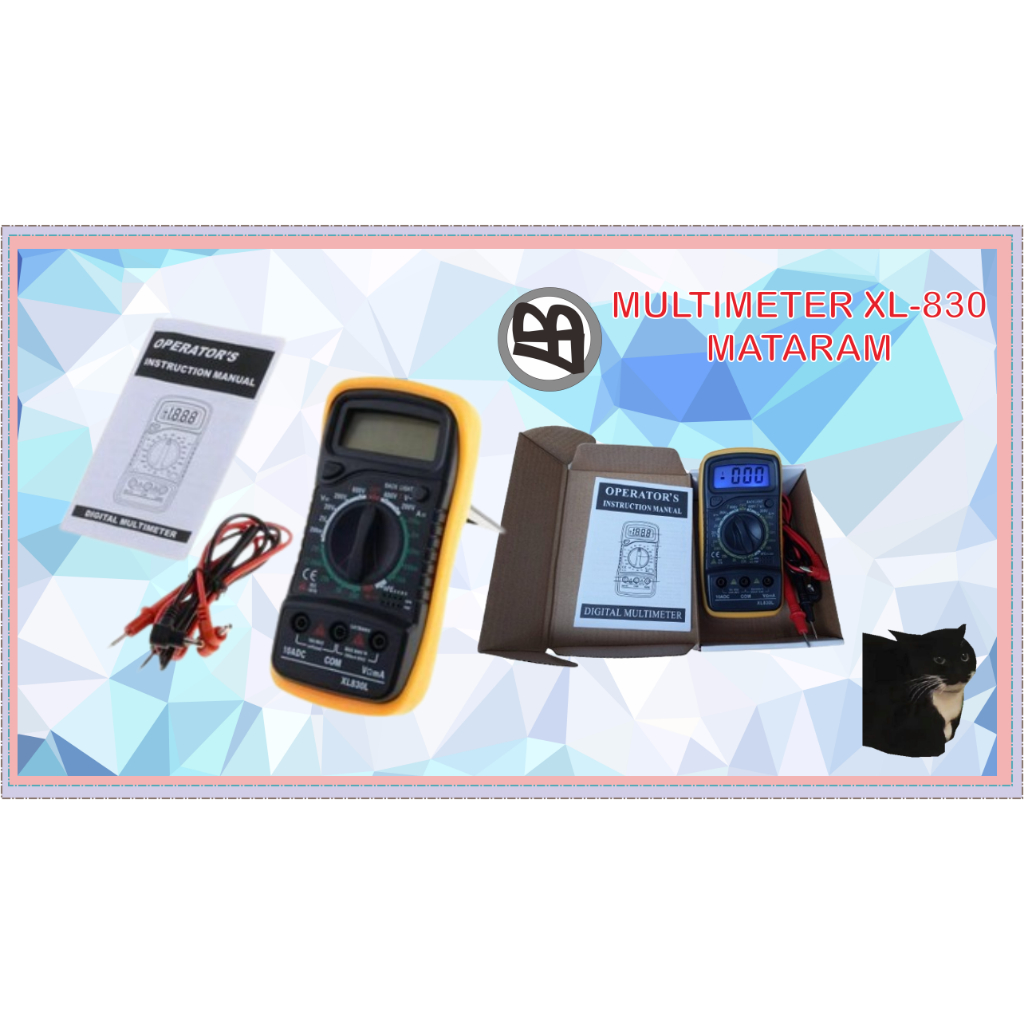 MULTIMETER XL-830L MATARAM