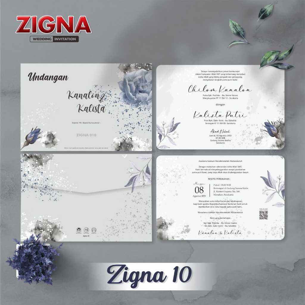 BLANGKO UNDANGAN ZIGNA 10