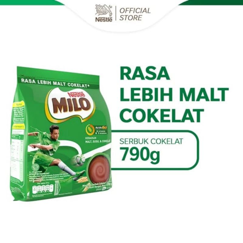 

Milo Malt 790 gram/990gr 3 in 1