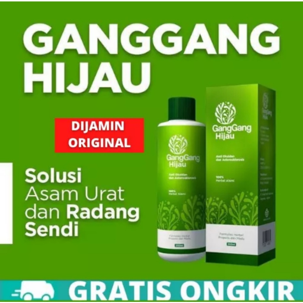 Ganggang hijau madu herbal original 250ml herbal madu ganggang hijau solusi cepat atasi masalah asam