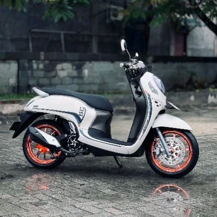 STRIPING STICKER SCOOPY 2021-2022-2023 TRANSPARAN DESIGN LIST ELEGAN TERBARU