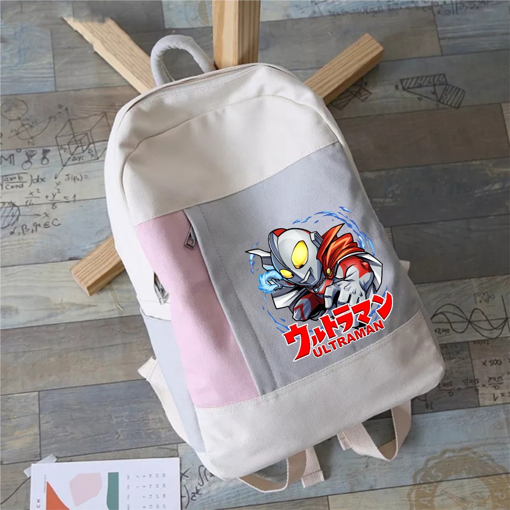 PVJ Tas Ransel Anak Perempuan Gambar Ultraman