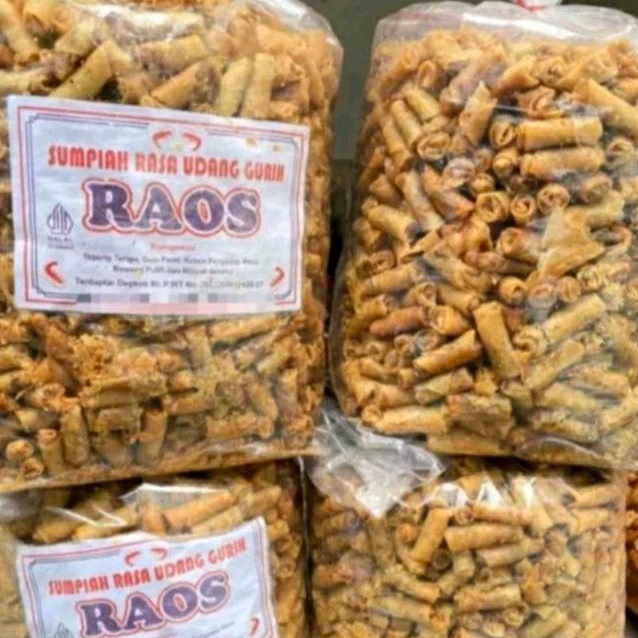 

Sumpia Rasa Udang/Sumpia Kering Renyah Isi Abon Udang 500g