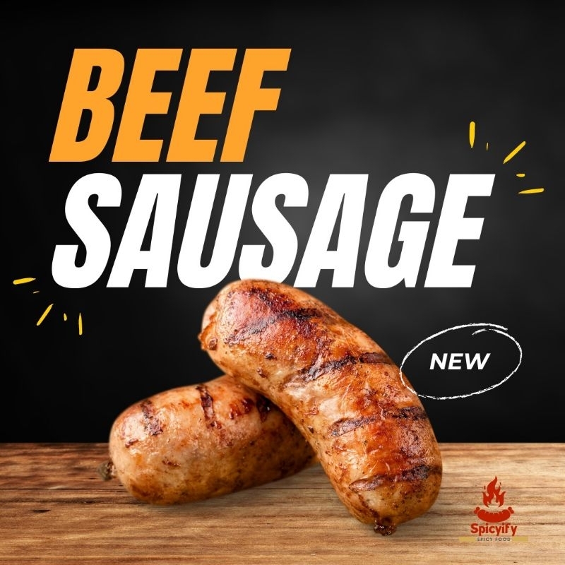 

Spicyify Beef Sausage | Sosis Sapi Panggang 500gr