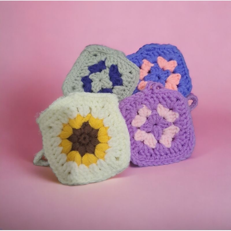 Case pouch Custom TWS / airbuds / Airpods Rajut