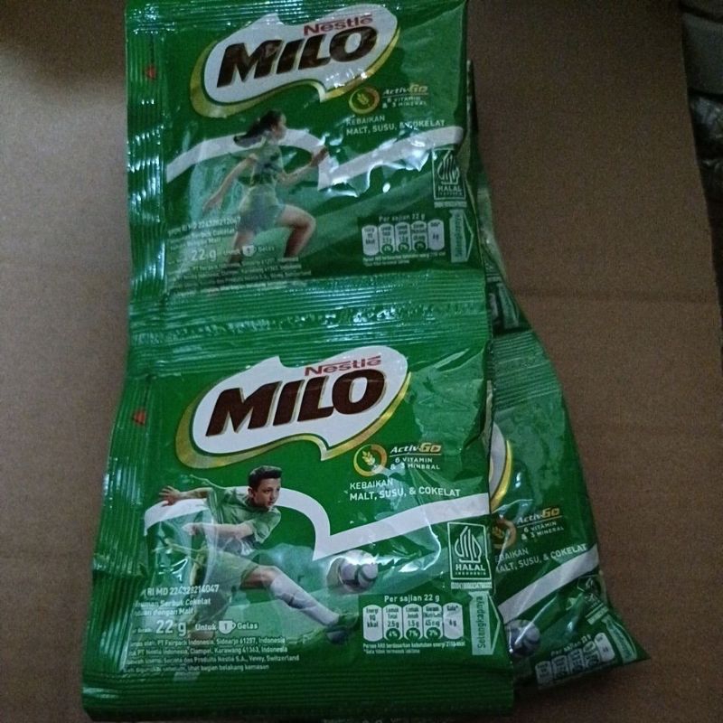 

milo renteng isi 10 sachet