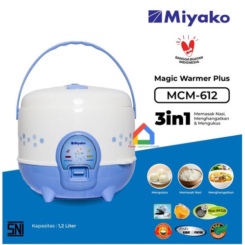 MAGIC COM MIYAKO 612 1,2 LITER