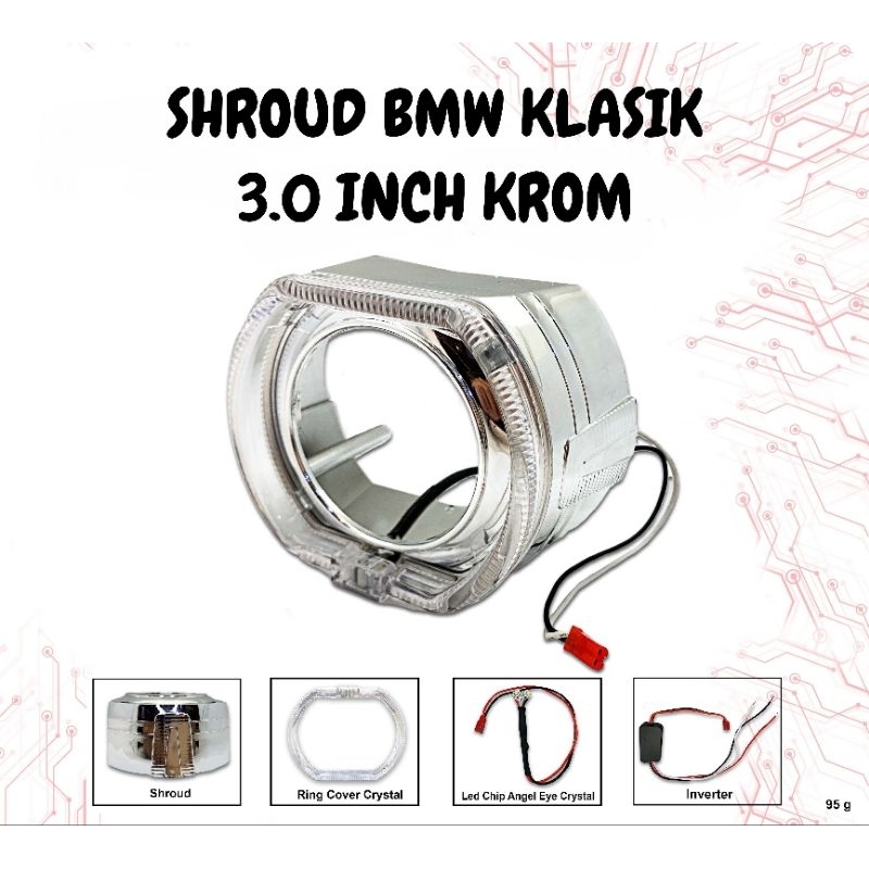 Shroud Projie 3.0 Inch BMW Klasik AE Kristal