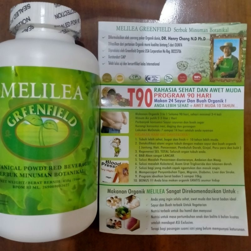 Melilea Greenfield Organic Exp 06/07/2028