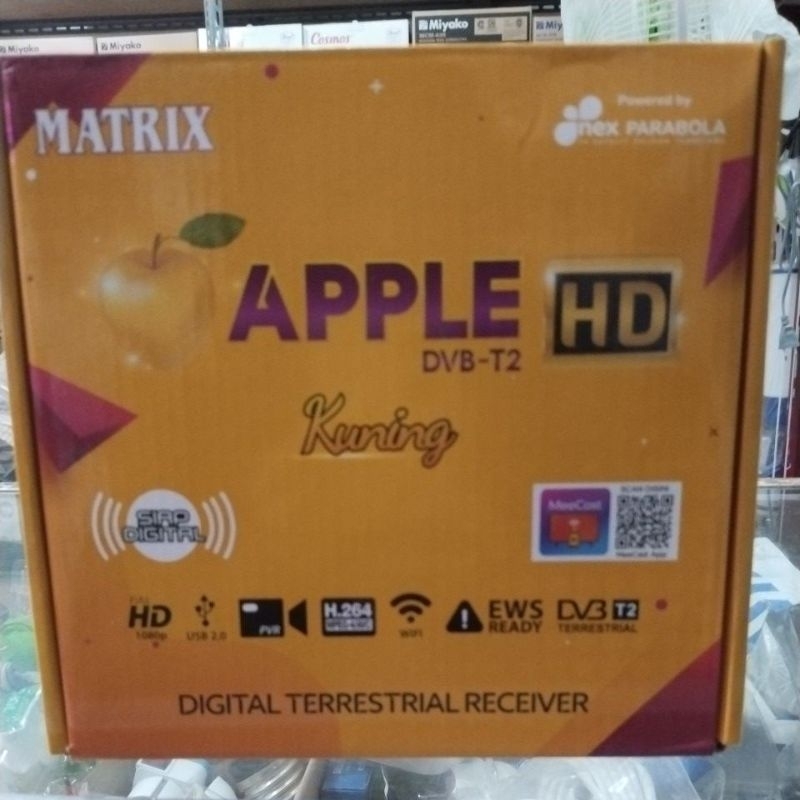 STB MATRIX APPLE Setopbox tv digital