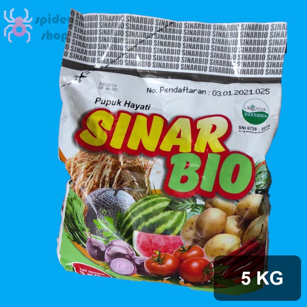 

SINARBIO Pupuk Hayati | 5 Kg | SINAR BIO Petrokimia Kayaku