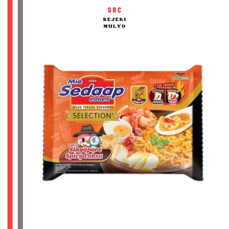 

Sedaap Kuah Selection Singapore Spicy Laksa 83g | ECER DAN GROSIR