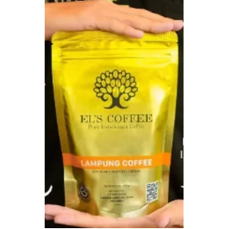 

El's Coffee Lampung Premium, High Quality Kemasan 200gr