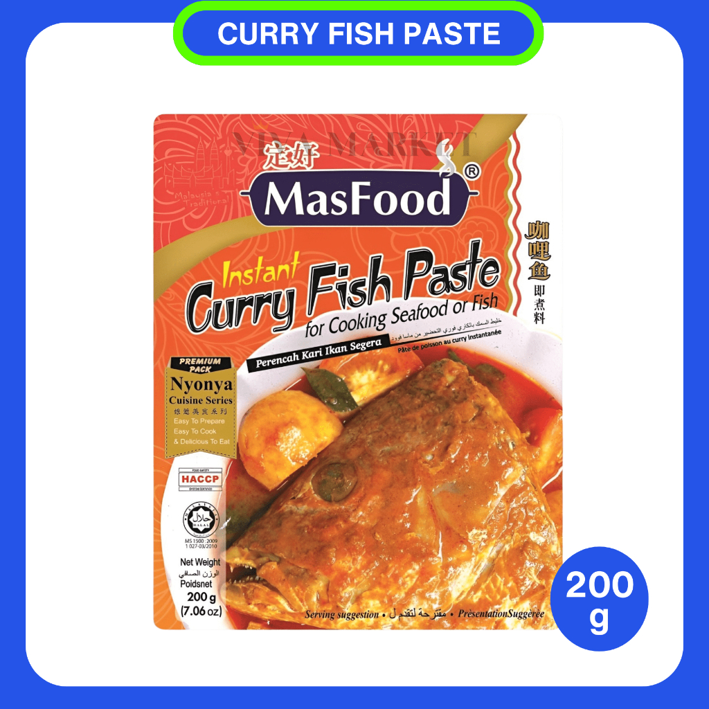 

Bumbu Instan Kari Ikan. Instant Curry Fish Paste 200g
