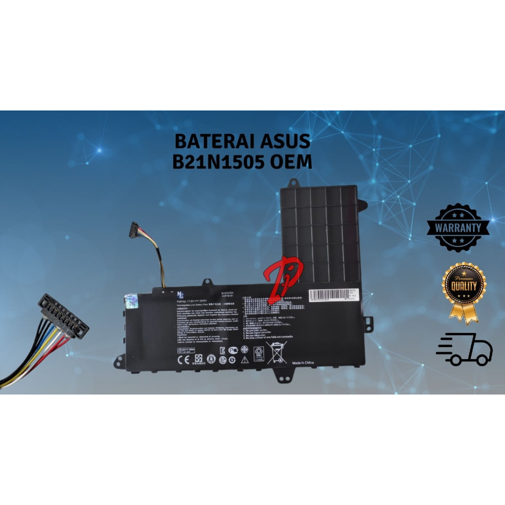 Baterai Nbex For Laptop ASUS E402M E402MA B21N1505 Oem